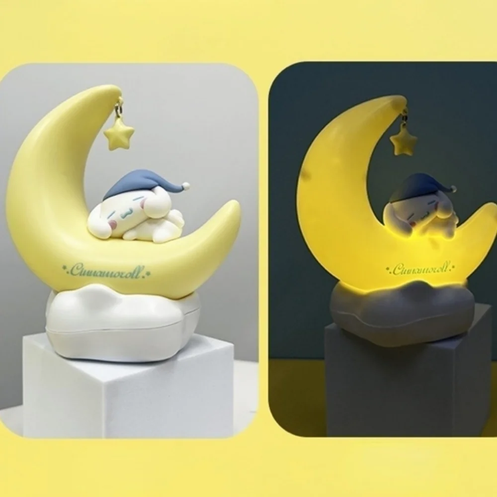 Sanrio Cinnamoroll Moon Shaped Night Light